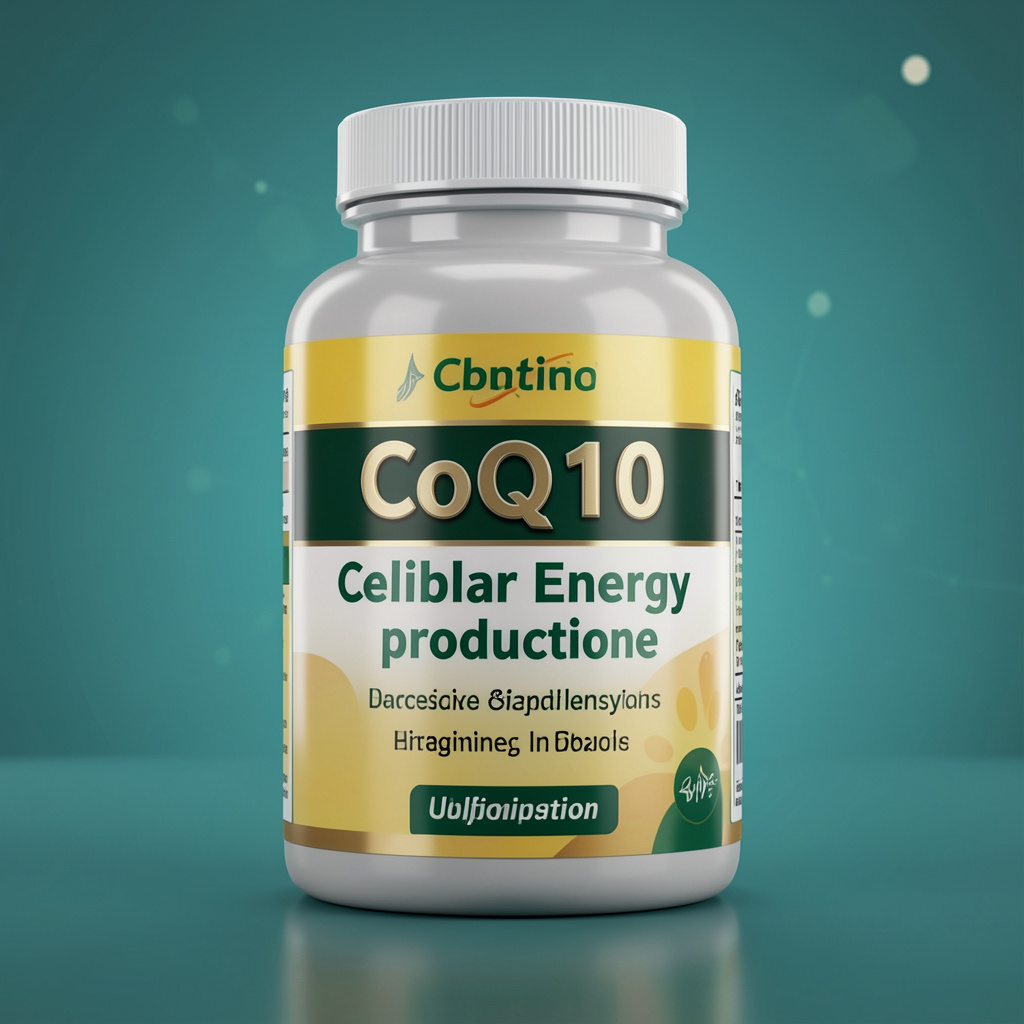 CoQ10 ubiquinone for cellular energy production